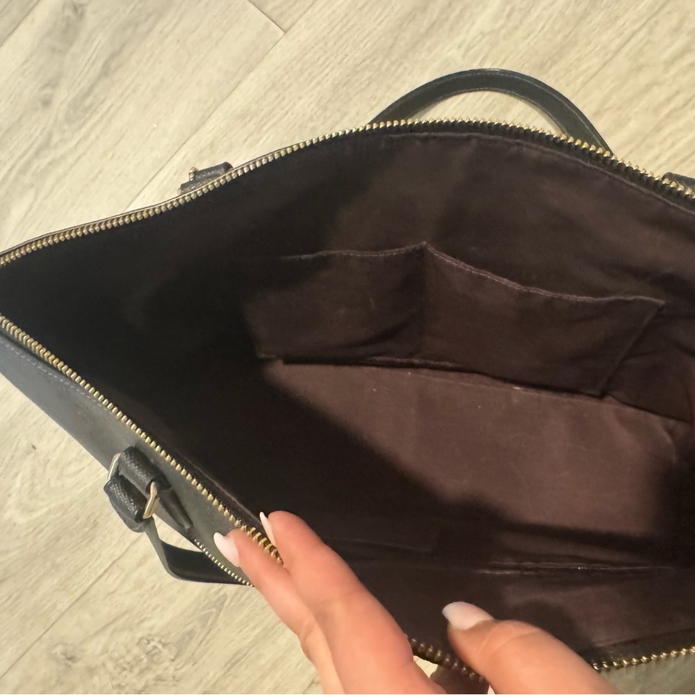 Coach Black Tote with Gold Accents - Picture 8 of 8